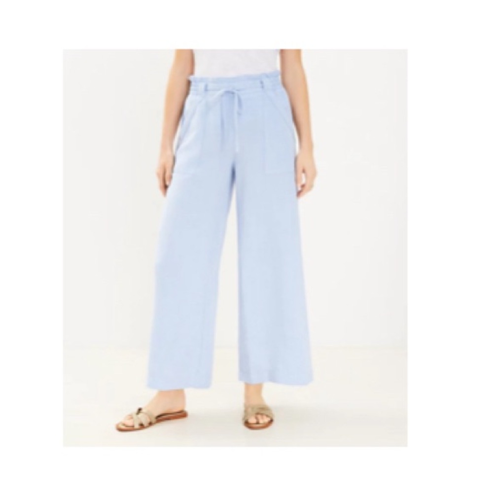 NWT loft chambray pants